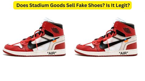 stadium goods sell fake shoes|is stadium goods legitimate.